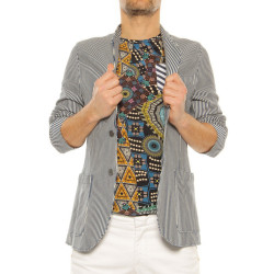 blazer Harris Wharf blue-white